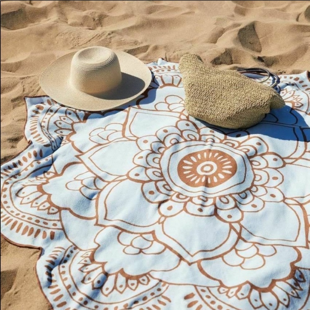 Lotus towel - yoga meditation
